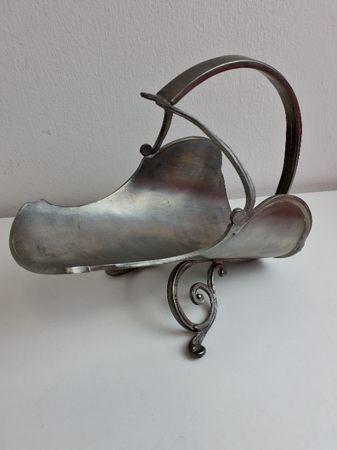 Antik vinholder af tin